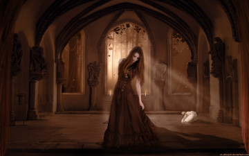 Картинка фэнтези девушки