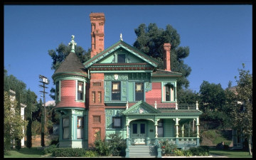 Картинка города здания дома