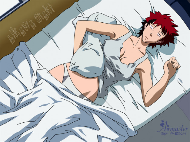 Обои картинки фото air, master, аниме