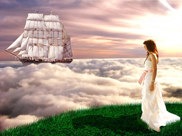 Обои картинки фото фэнтези, девушки