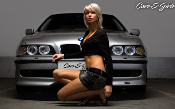 Картинка автомобили авто девушками