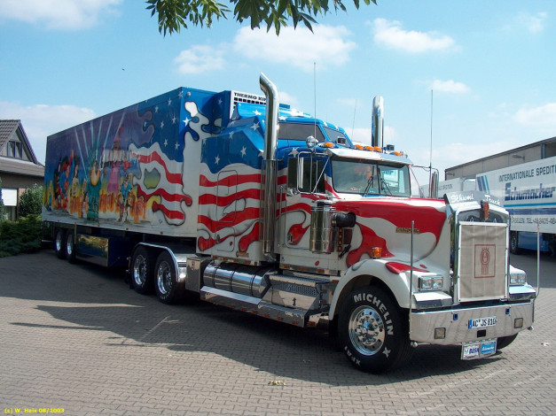 Обои картинки фото автомобили, kenworth