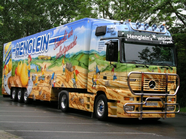 Обои картинки фото автомобили, mercedes, trucks