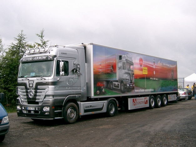 Обои картинки фото автомобили, mercedes, trucks