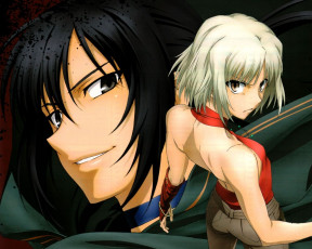 Картинка аниме canaan