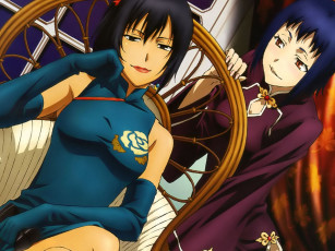 обоя canaan, аниме