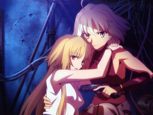 Обои картинки фото аниме, canaan