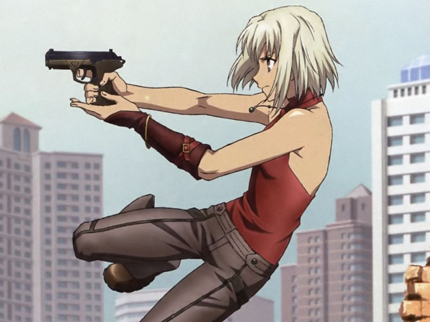 Обои картинки фото canaan, аниме