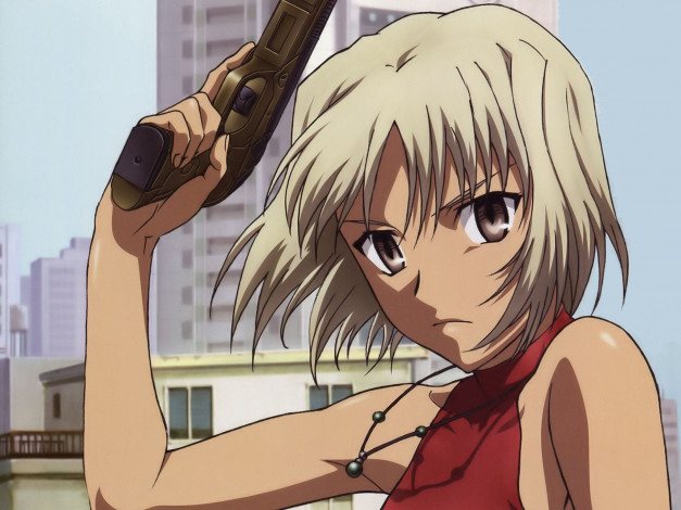 Обои картинки фото canaan, аниме