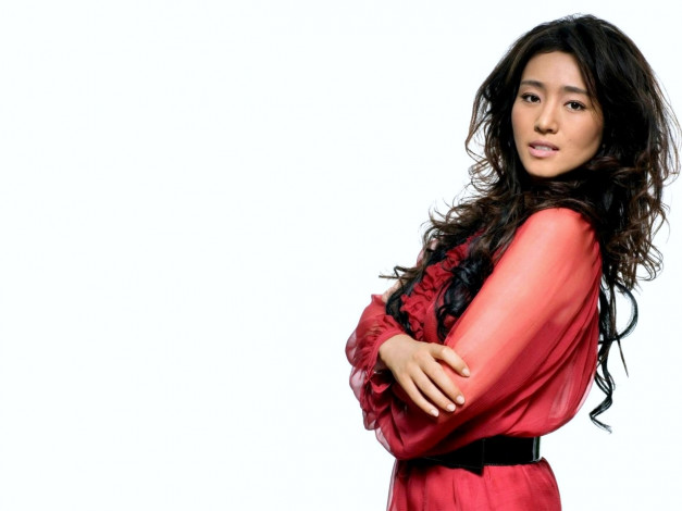 Обои картинки фото Li Gong, девушки