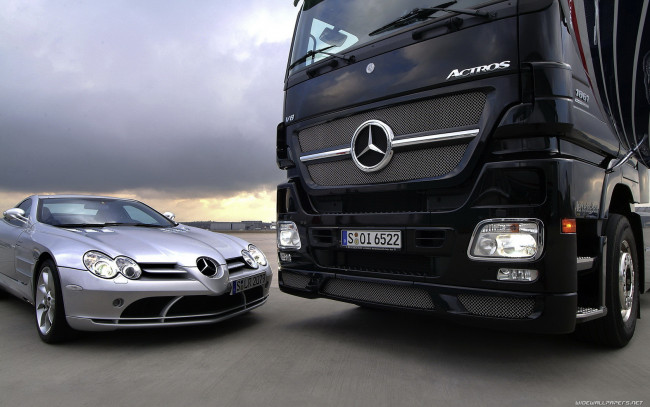 Обои картинки фото автомобили, mercedes, trucks