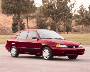 Картинка 2001 chevrolet prizm sedan автомобили