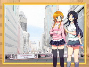 Картинка аниме oreimo kousaka kirino aragaki ayase