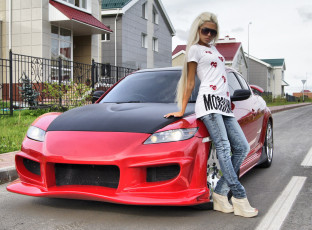 Картинка автомобили авто девушками