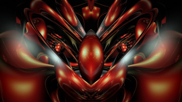 Картинка 3д графика fractal фракталы фрактал