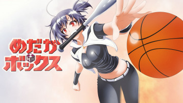 обоя medaka, box, аниме, kurokami