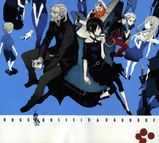 Обои картинки фото аниме, dogs, bullets, carnage