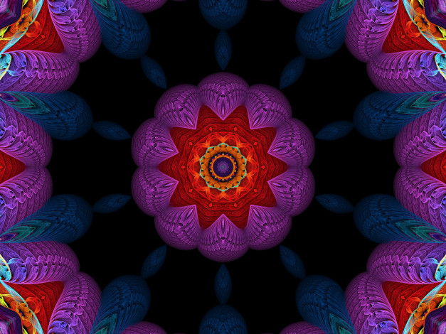 Обои картинки фото 3д, графика, fractal, фракталы, фон, узор