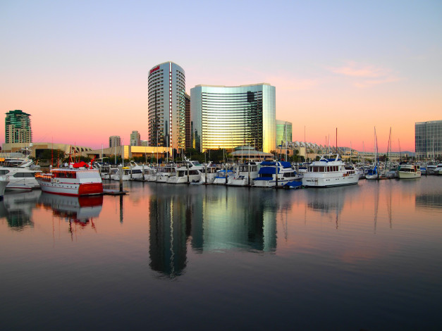 Обои картинки фото корабли, порты, причалы, сан, диего