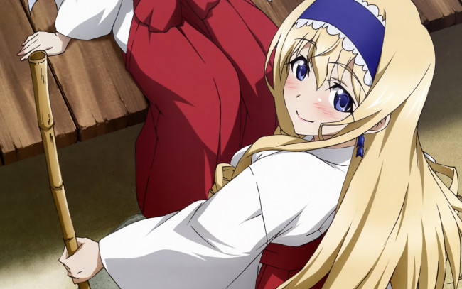 Обои картинки фото аниме, infinite, stratos