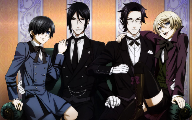 Обои картинки фото аниме, kuroshitsuji