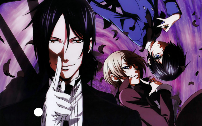 Обои картинки фото аниме, kuroshitsuji