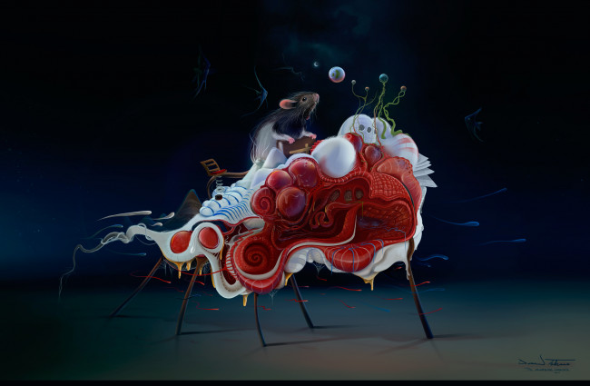 Обои картинки фото 3д, графика, animals, животные, крыса