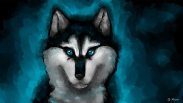 Картинка рисованные животные собаки собака