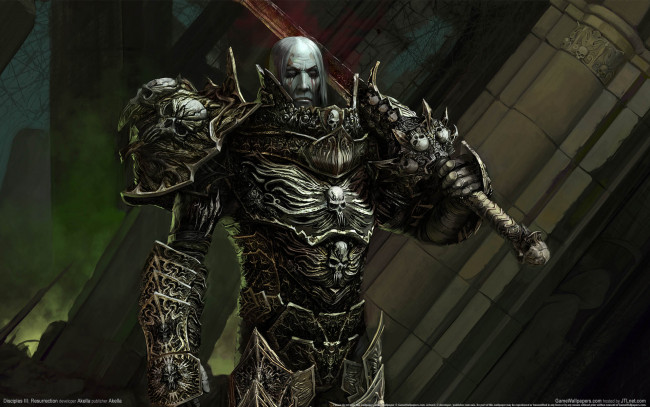 Обои картинки фото disciples, resurrection, видео, игры, iii, меч