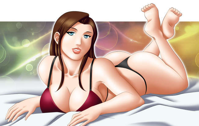 Обои картинки фото рисованные, люди, девушка