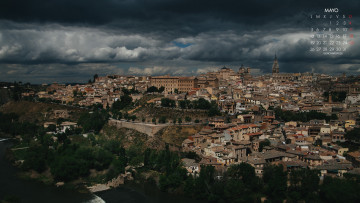 Картинка календари города толедо испания