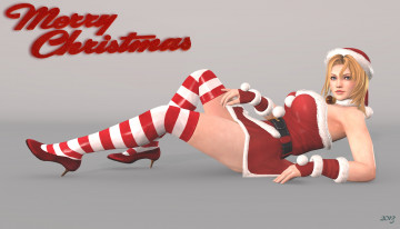 Картинка 3д+графика holidays +праздники девушка шляпа чулки взгляд