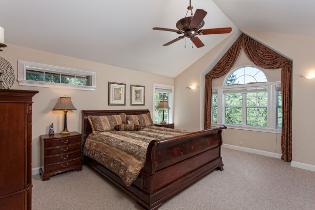 Обои картинки фото интерьер, спальня, кровать