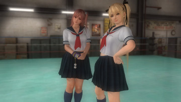 Картинка 3д+графика аниме+ anime девушки поза фон взгляд