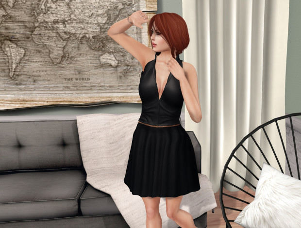 Обои картинки фото 3д графика, люди , people, девушка, взгляд, фон, рыжая