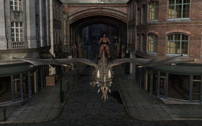 Обои картинки фото 3д графика, фантазия , fantasy, девушка, взгляд, фон, оружие