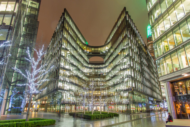 Обои картинки фото london city hall, города, лондон , великобритания, модерн