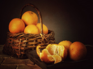 Картинка еда цитрусы апельсины