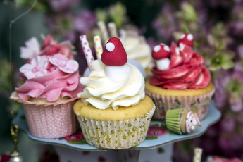 Картинка еда пирожные +кексы +печенье маффины