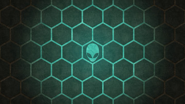 Картинка компьютеры alienware фон логотип