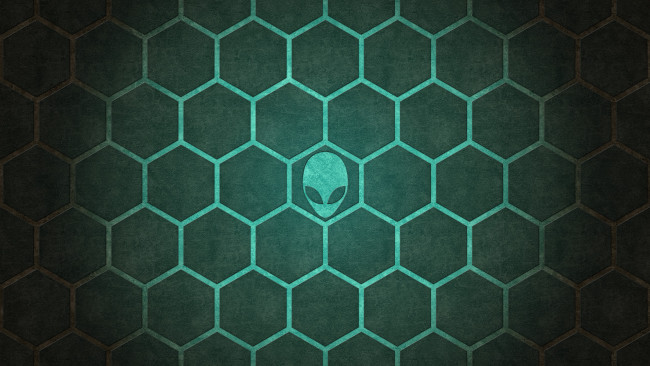 Обои картинки фото компьютеры, alienware, фон, логотип