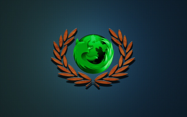 Обои картинки фото компьютеры, mozilla firefox, логотип, фон