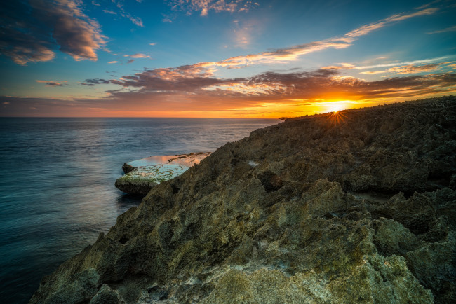 Обои картинки фото природа, побережье, рассвет