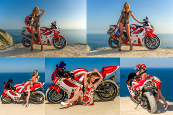 Картинка мотоциклы мото+с+девушкой девушки