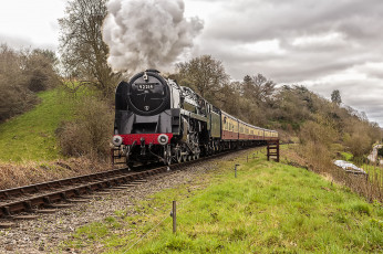 Картинка техника паровозы локомотив состав