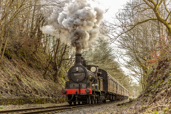 Картинка техника паровозы локомотив состав