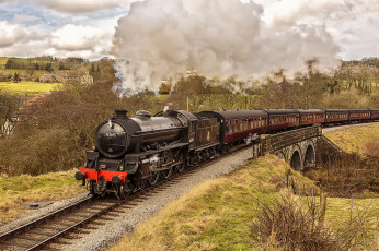 Картинка техника паровозы состав локомотив