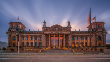 Картинка reichstag города берлин+ германия простор