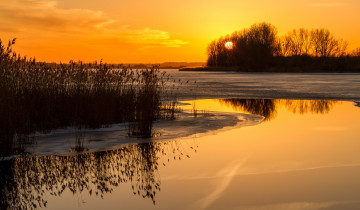 Картинка природа восходы закаты простор