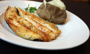 Картинка еда рыбные+блюда +с+морепродуктами форель